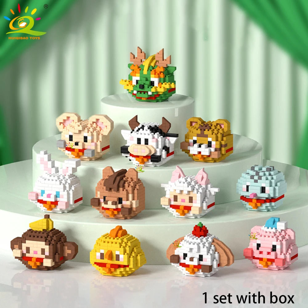 PENDRA Cute Delicious Micro Building Set