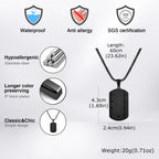 PENDRA Dog 3 Dog Tag Necklace