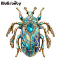 PENDRA Lucky Scarab Brooch