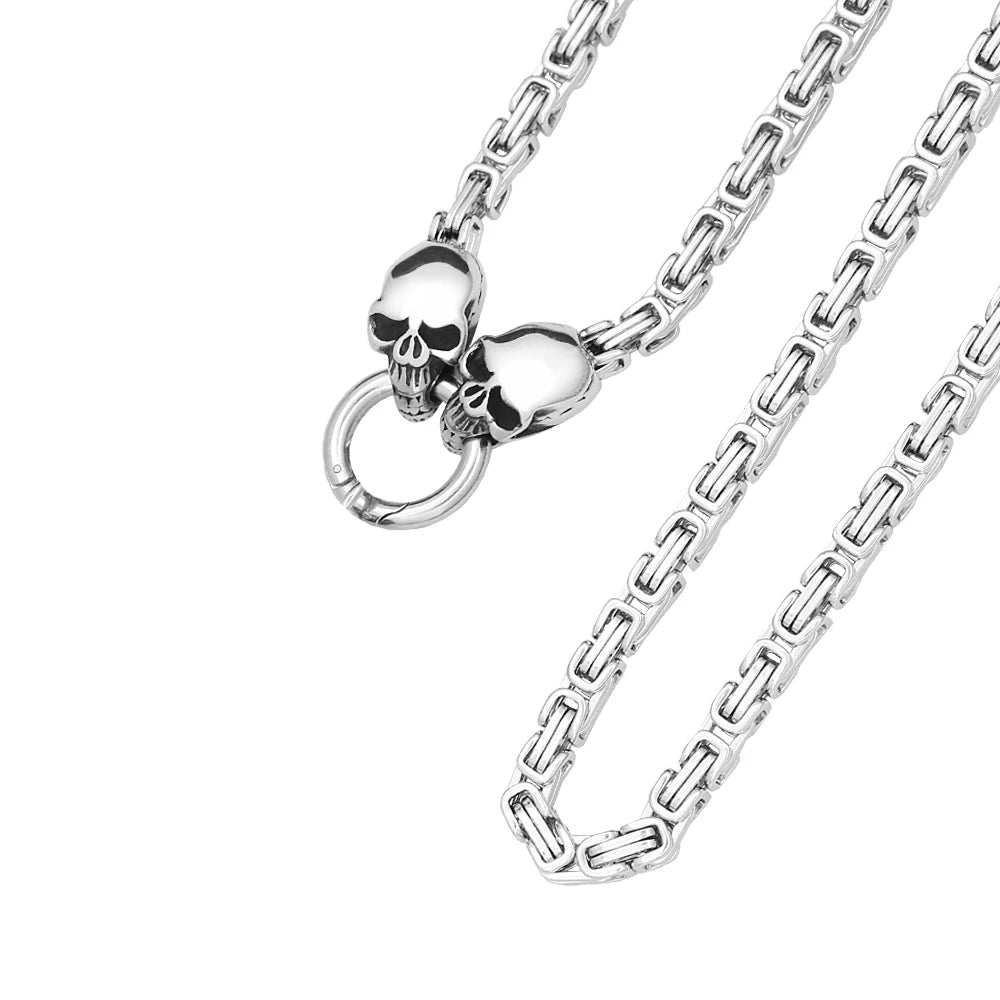 PENDRA Skullforge 316L Stainless Steel Skull Pendant
