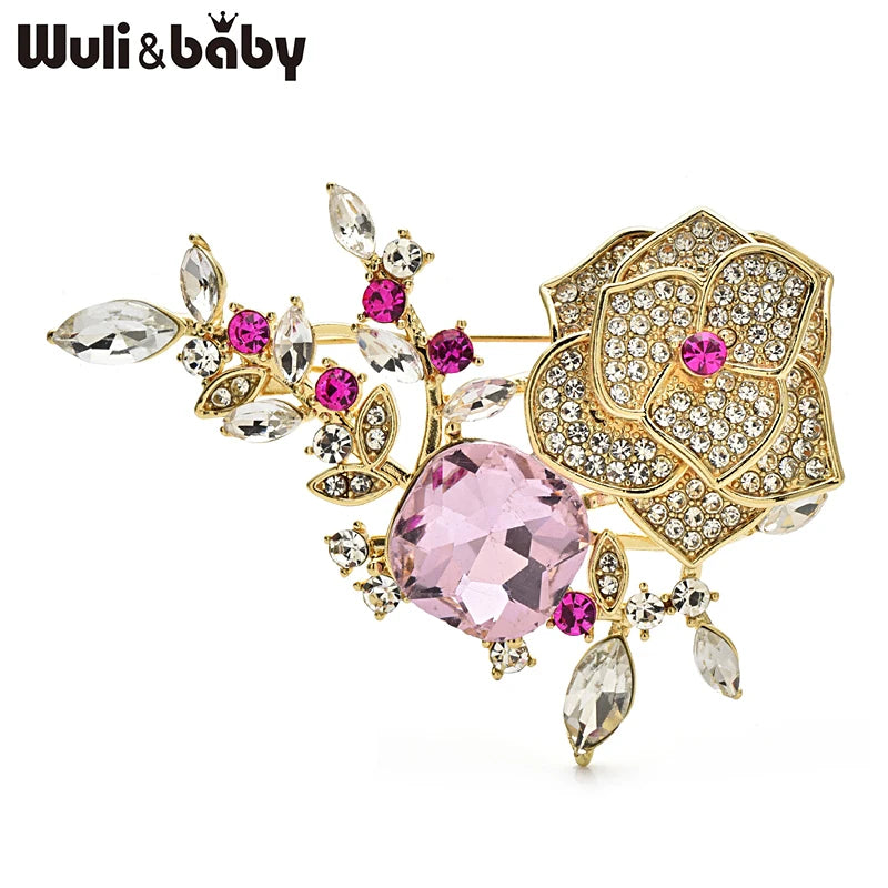 PENDRA Floravelle Luxury Flower Brooch