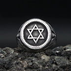 PENDRA Hexagram Star of David Ring