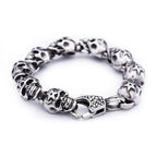 PENDRA Leopardcrest Stainless Steel Animal Bracelet