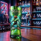 SF Blanka Themed Anniversary Beer Mug Glass Collectible Decor