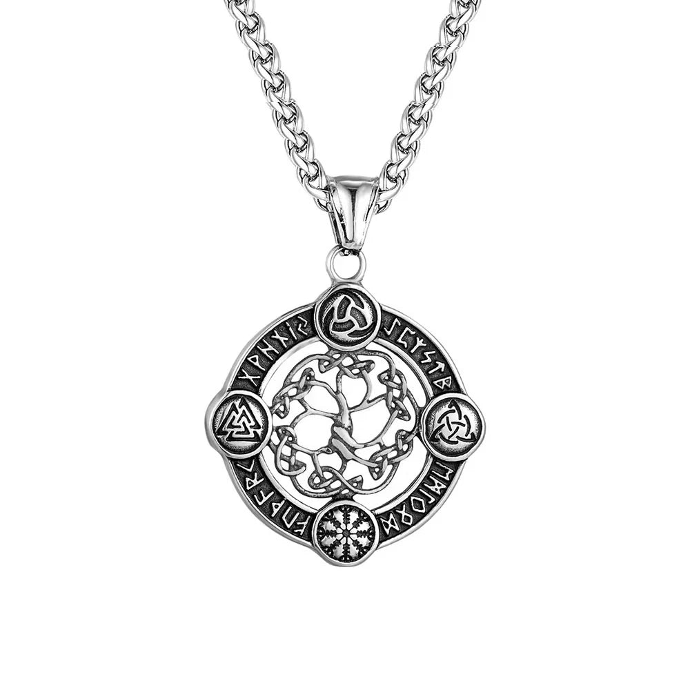 PENDRA Arboris Vintage Viking Tree of Life Necklace