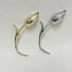 PENDRA Tulia 2-Color Oversized Tulip Flower Brooch