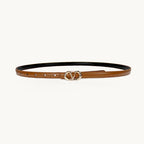 PENDRA Rheaene Leather Letter Elegant Belt