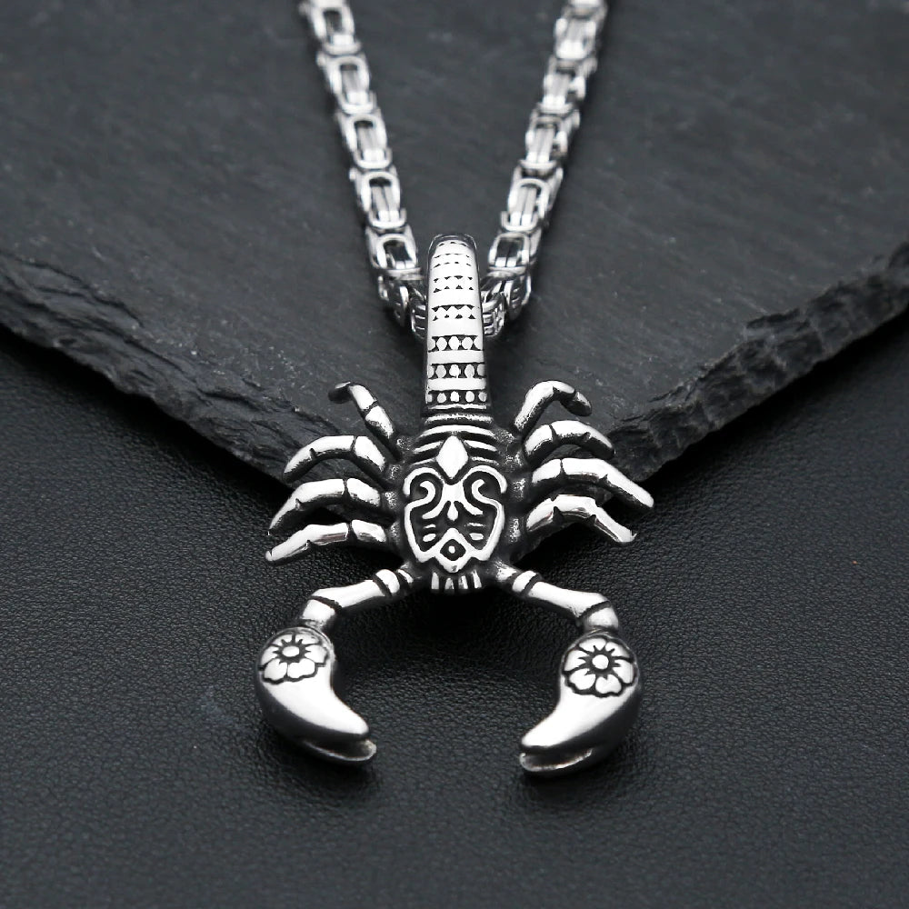 PENDRA Scorpius Stainless Steel Scorpion Pendant