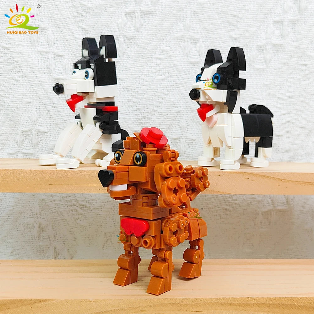 PENDRA Dog Amimal Micro Building Set
