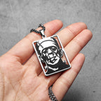 PENDRA Frankenstein Sweater Steel Necklace