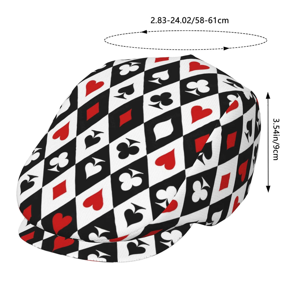 PENDRA Square Poker Cap