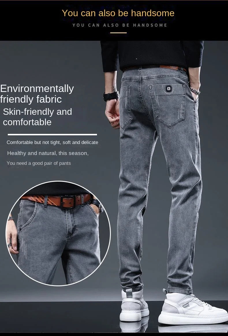 PENDRA Plush Wool Korean Jeans