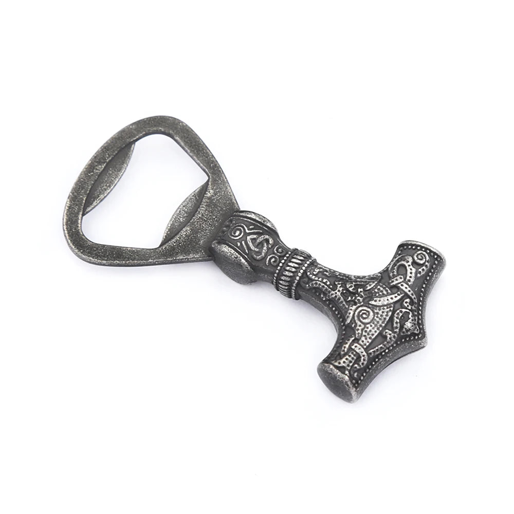 PENDRA Mjolnir Viking Thor Hammer Bottle Opener Pendant