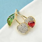 PENDRA Amora Rhinestone Brooch