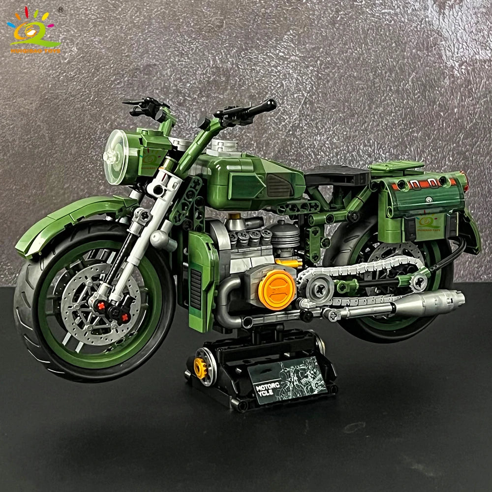 PENDRA Motorbike Moto Racer Building Set