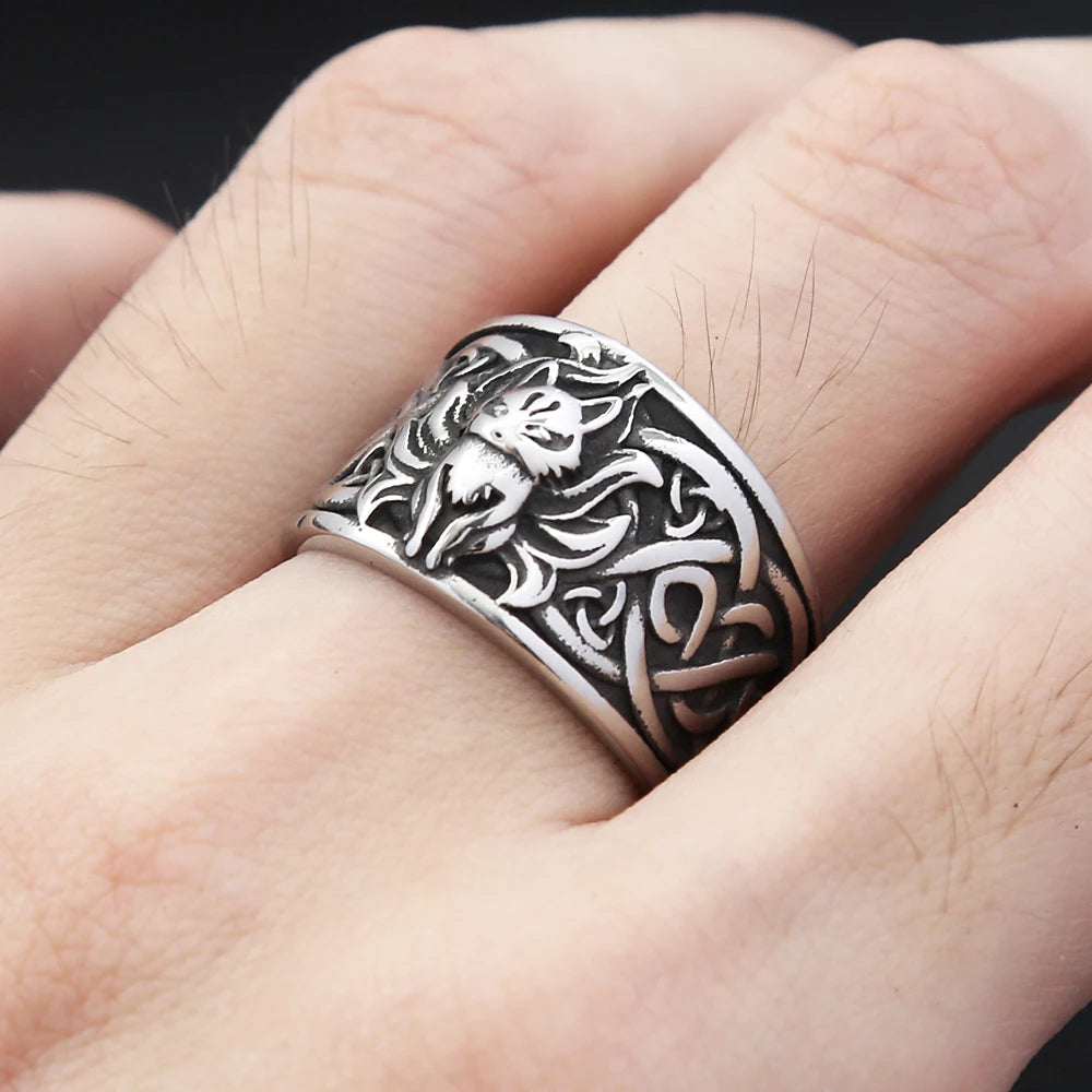 PENDRA Kitsune Nine-Tailed Fox Ring