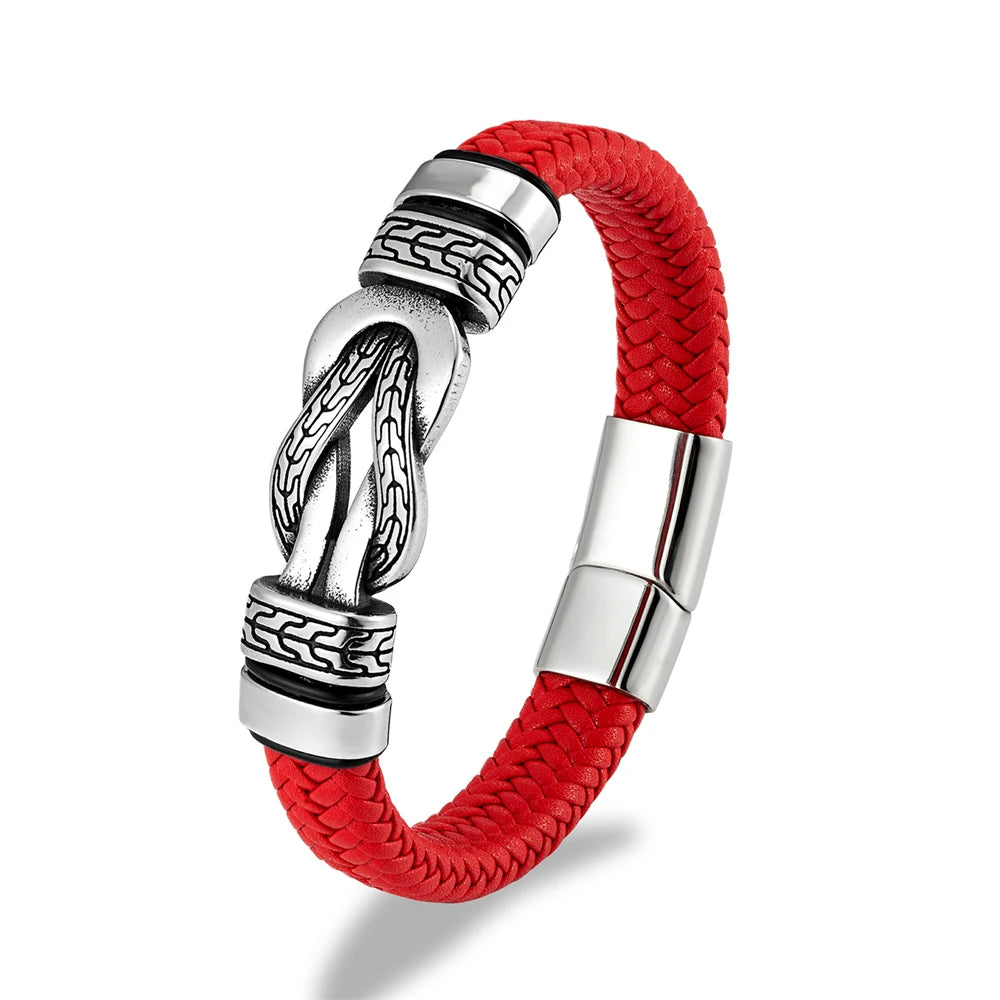 PENDRA Infinity Vintage Steel Bracelet