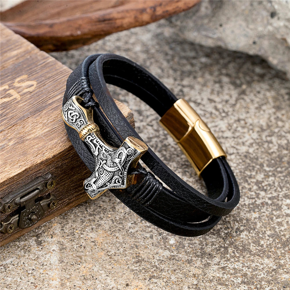 PENDRA Thor Hammer Vintage Bracelet