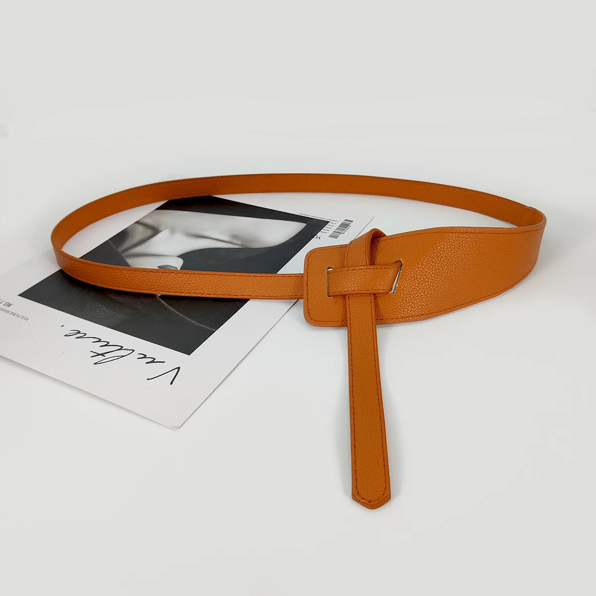 High-Quality Luxury Designer Belt For Women Knot Soft Pu Leather Long Plus Size Waistband Female Coat Corset Belt Cummerbunds