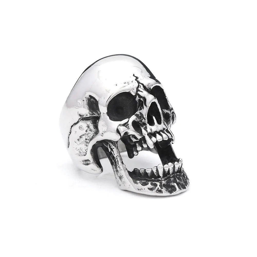 PENDRA Skullforge Gothic 316L Stainless Steel Ring