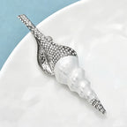 PENDRA Conchella Charming Conch Brooch