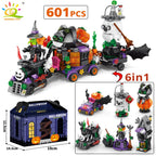 PENDRA Pumpkin Ghost House Building Set