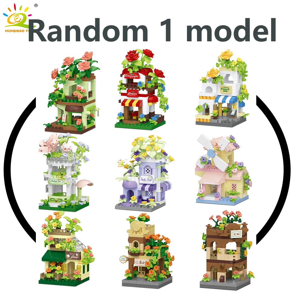 PENDRA Cute Store Micro Building Set