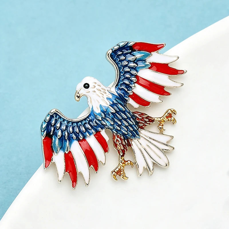 PENDRA Eagle USA 250 Independence Day Brooch