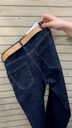 PENDRA Flannel Drape High Waist Wide Leg Pants