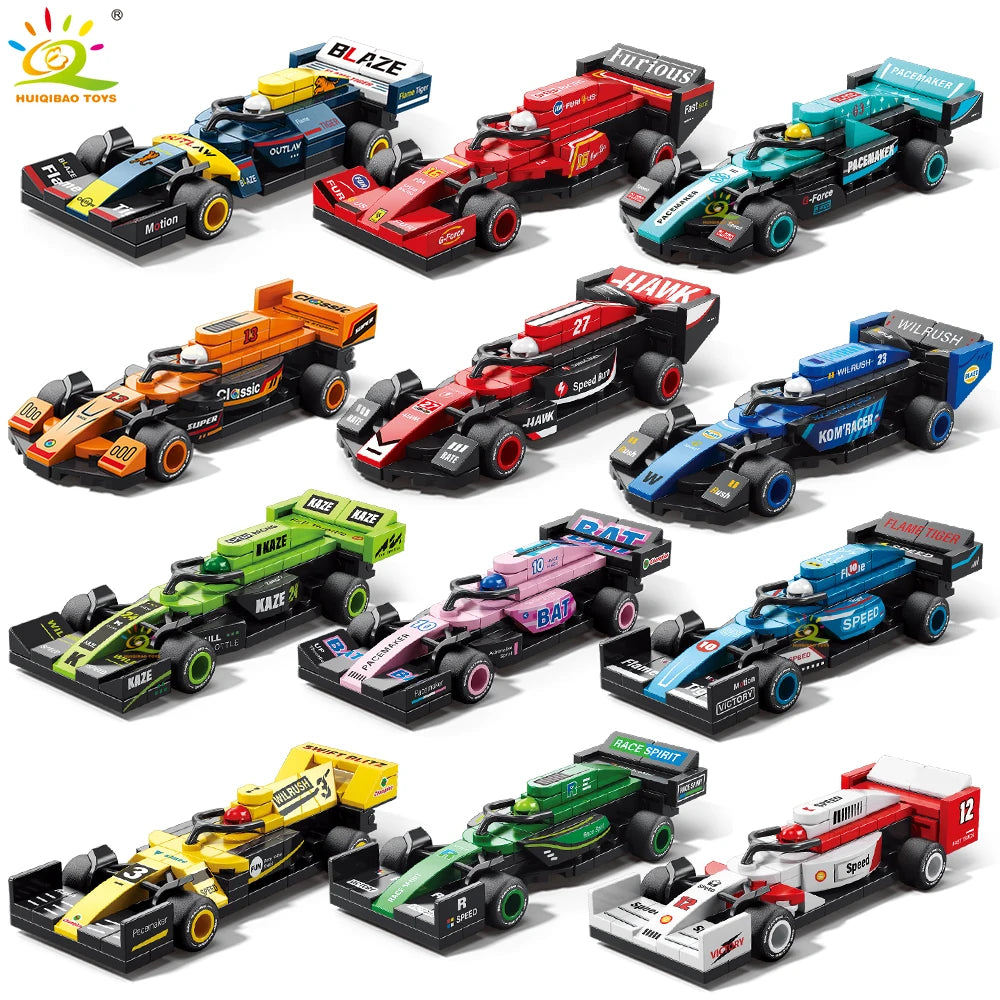 PENDRA Racing Pull LED Building Set
