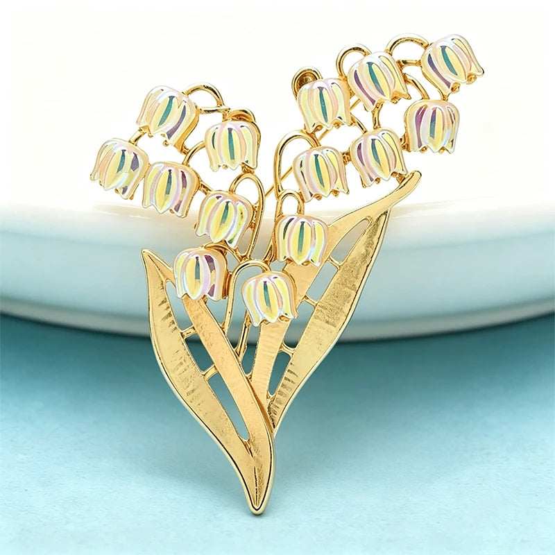 PENDRA Florielle37 Floral Brooch