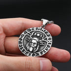 PENDRA Cernunnos Celtic Deer Horn God Pendant