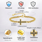 Stylish Men's Cross Bracelet,High Quality Stainless Steel Box Chain with Black CZ, Adjustable Hip Hop Faith Jewelry Gift