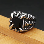 PENDRA Dragonclaw Gothic Stainless Steel Ring