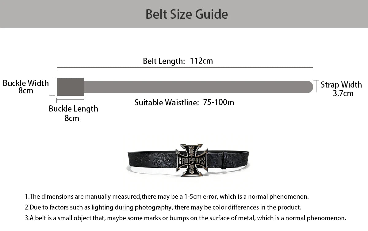 Retro Men's Belt Bohemian Style Fashion Personalized Belt For Men Women Punk Rock Y2K Belts For Jeans Dresses & Casual Wear