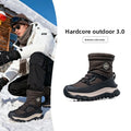 -30c Winter Waterproof Non-slip Cotton  Thick-soled Cold-proof High-top Men's Mountaineering Outdoor Thickened Warm Snow Boots
