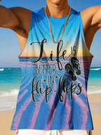PENDRA Sleeveless Hawaiian 2 Tank Top