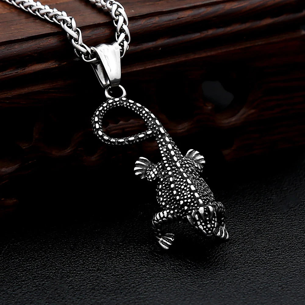 PENDRA Lizardcraft Punk Lizard Pendant Necklace