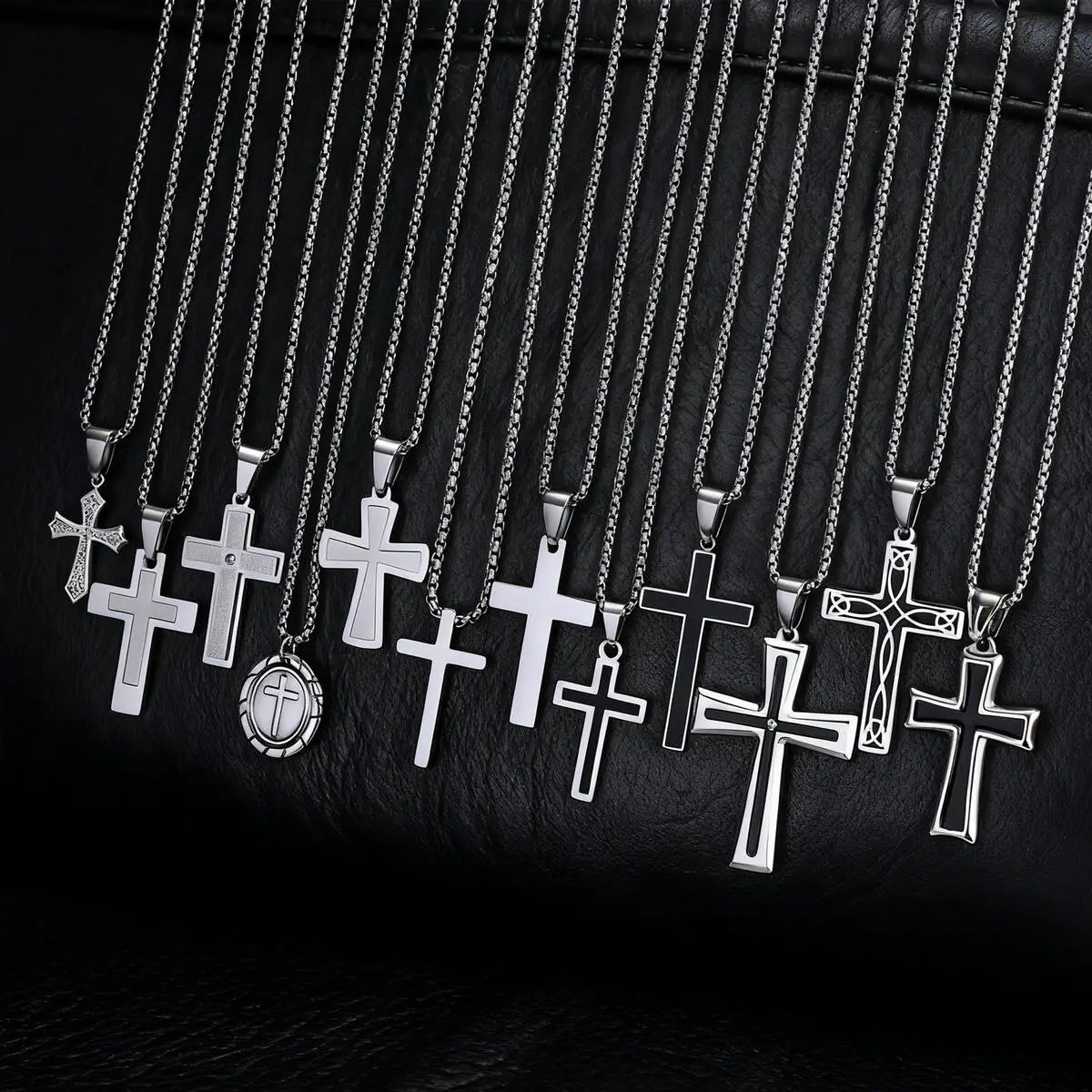 PENDRA Cross Plain Pendant Necklace