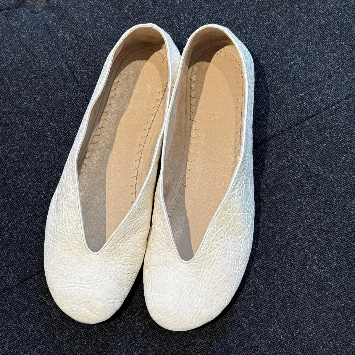 PENDRA Flat Spot Sheepskin Shoes