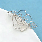 PENDRA Rosalia Rose Flower Brooch