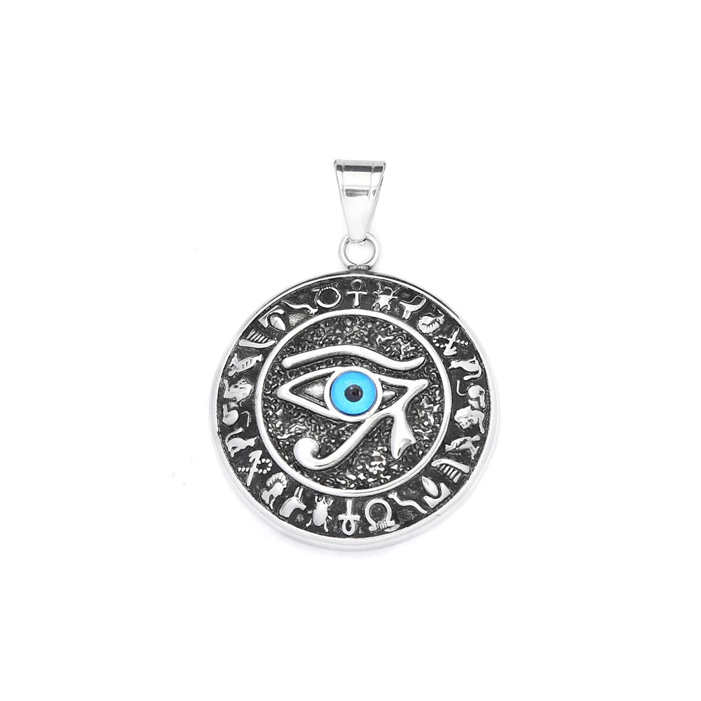 PENDRA Horus Stainless Steel Eye of Horus Pendant