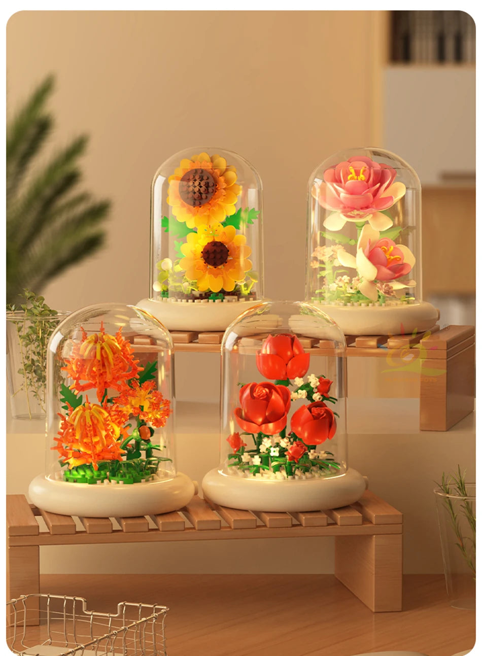 PENDRA Eternal Bouquet Micro Building Set