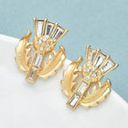 PENDRA Thistelle Retro Thistle Flower Earrings