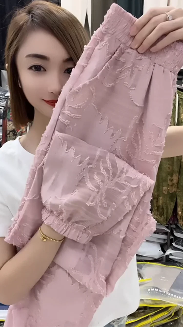PENDRA Waist Hollow Out Thin Pants