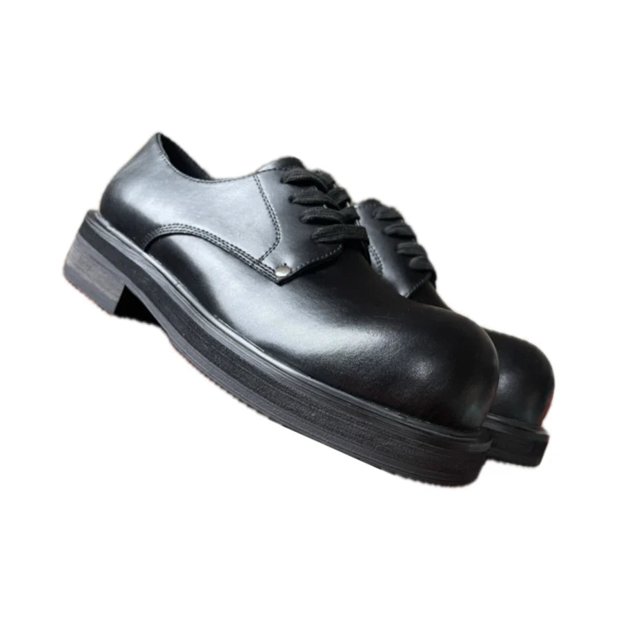 PENDRA Leather Big Head Shoes