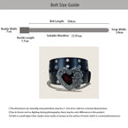 PENDRA Koraellea Leather Eyelet Gothic Belt