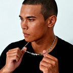 PENDRA Irregular Stone Chain Necklace