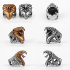 PENDRA Cobra Snake Animal Steel Ring