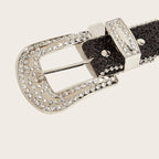 PENDRA Velaessa Metal Black Metal Buckle Luxury Belt